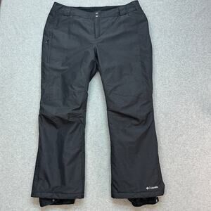 Columbia Bugaboo Omni-Heat Snow Pant WMNs 2X Gray Insulated Ski Waterproof Plus
